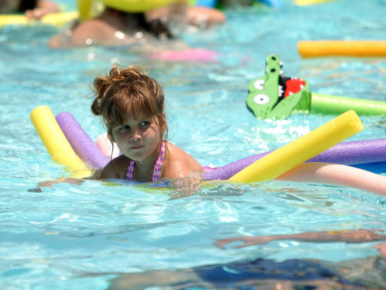 Photo Gallery: Crowds flock to Pacific Park pool to keep cool