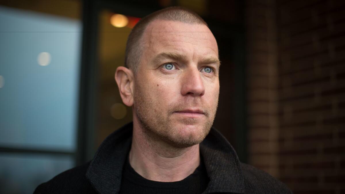 Ewan McGregor says he was skeptical about a "Fargo" TV series, but after watching the first two seasons and talking to creator Noah Hawley, he was on board.