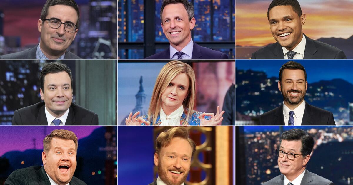 Who Is the Best Late Night Host - BroadbandSearch