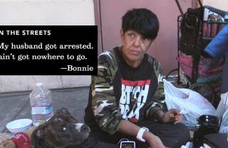 One homeless woman’s hustle outside the world’s largest jail
