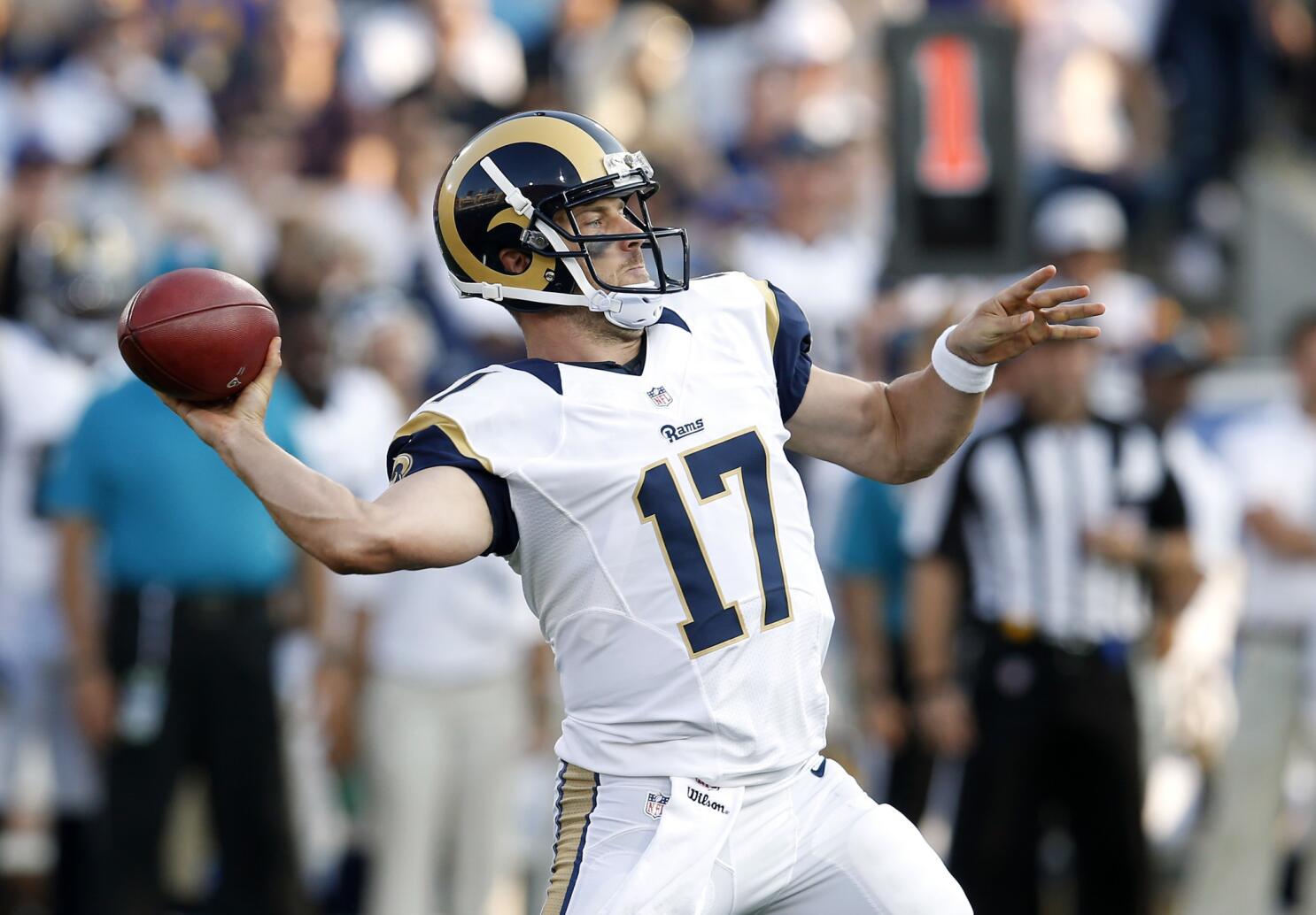 Jared Goff won't even dress for Rams' opener, and there are other