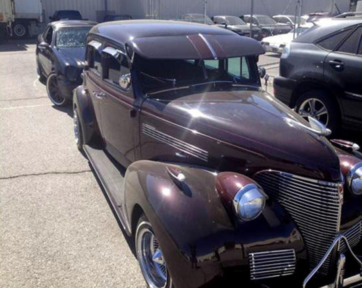 A 1939 Chevrolet was among the assets seized in the case.