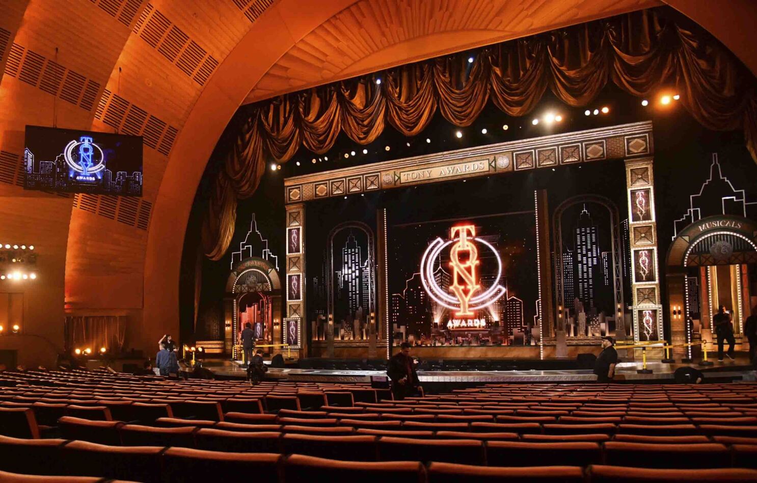 Tony Awards to return to Radio City Music Hall in June - The San Diego  Union-Tribune