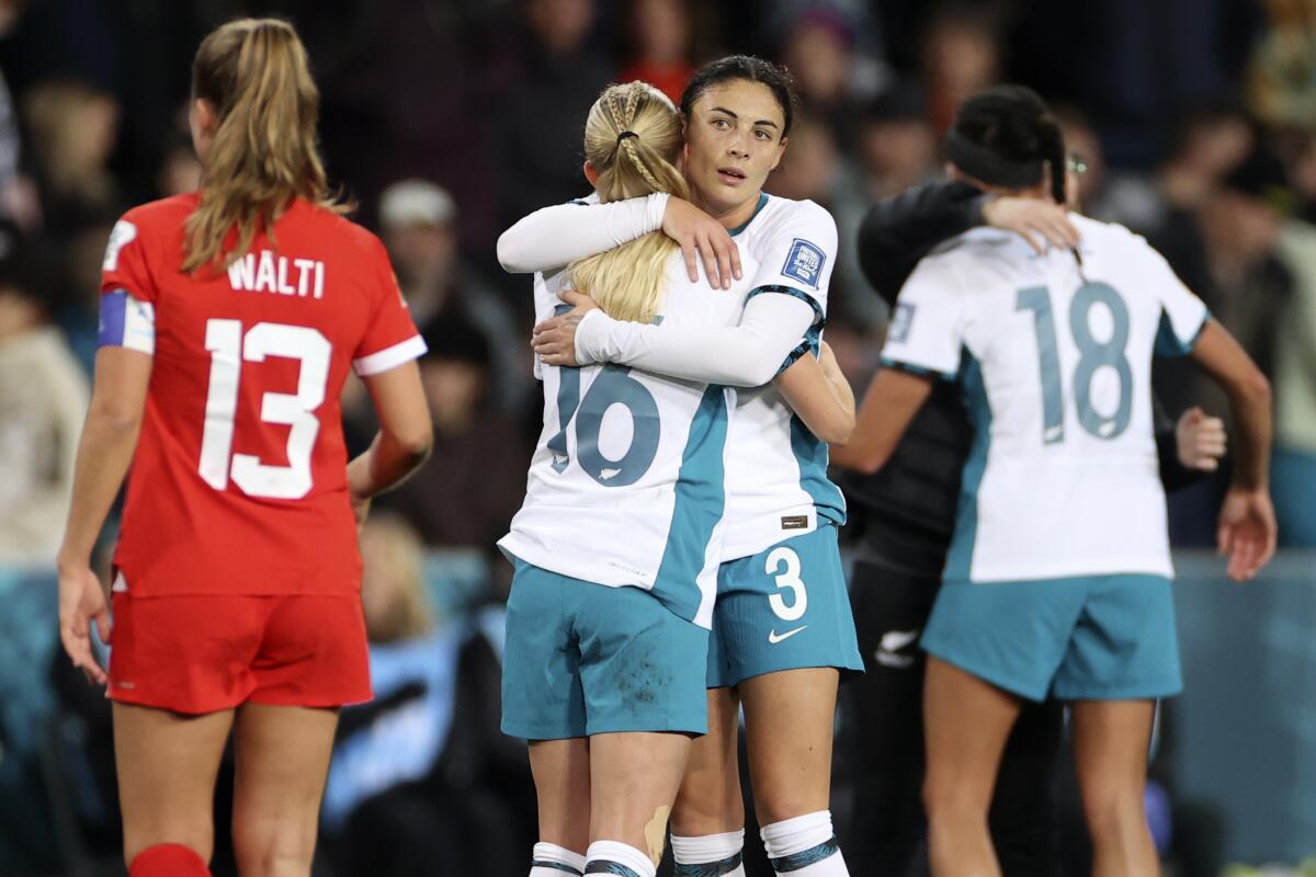 New Zealand out of Women's World Cup following 0-0 draw with