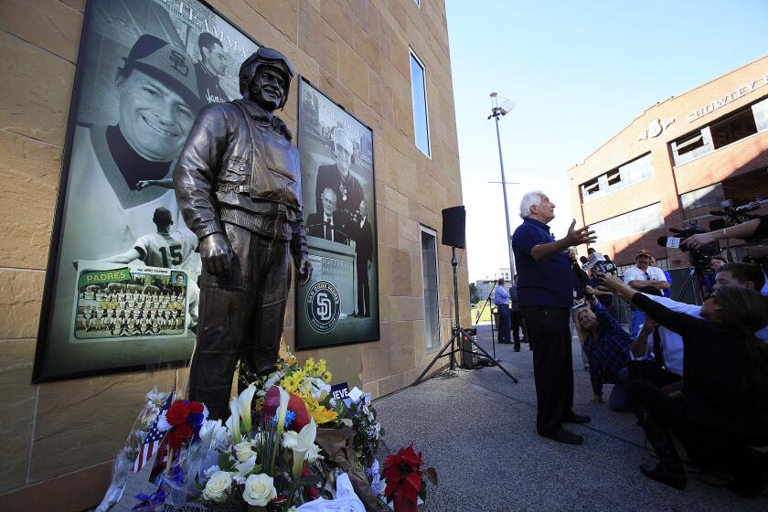 athletes and steroids research paper San Diego, CA_1/6/2014_ Padres fans and those from the front office memorialized Padres announcer Jerry Coleman who died Sunday at the age of 89. |Padres broadcaster Ted Leitner, right, spoke well of fellow broadcaster Jerry Coleman not far from his bronze statue outside Petco Park.|John Gastaldo/U-T San Diego/Mandatory Credit JOHN GASTALDO/U-T SAN DIEGO/ZUMA PRESS