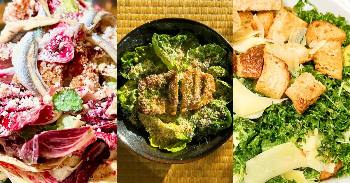 Les meilleures salades César à essayer à Los Angeles Les meilleures salades César à essayer à Los Angeles