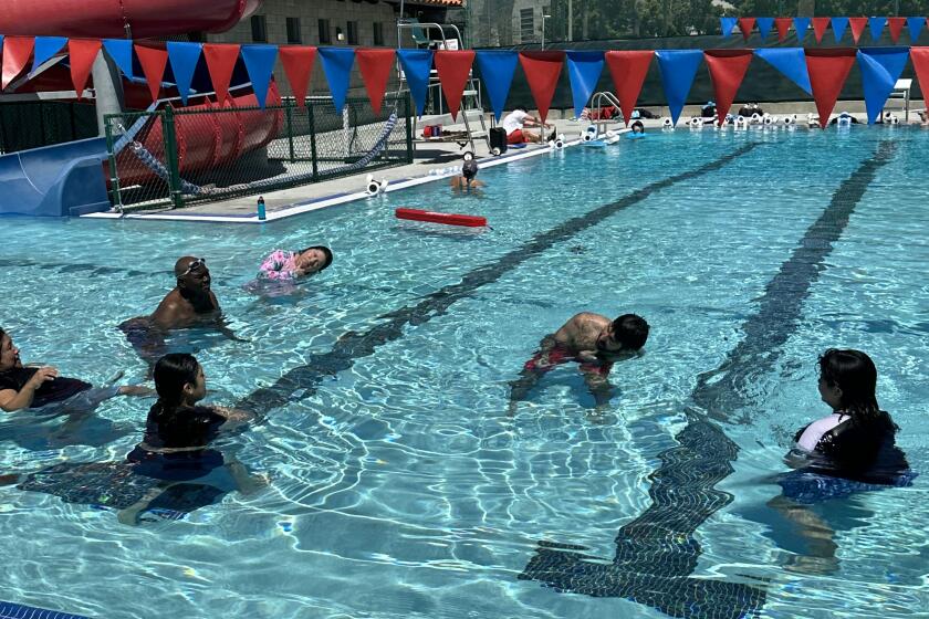 The City of San Diego is offering low-cost swim classes as part of Adult Learn to Swim Month of April. The classes teaches the basics of swimming and water safety. For more information, visit sandiego.gov/pools/programs/swim-program.