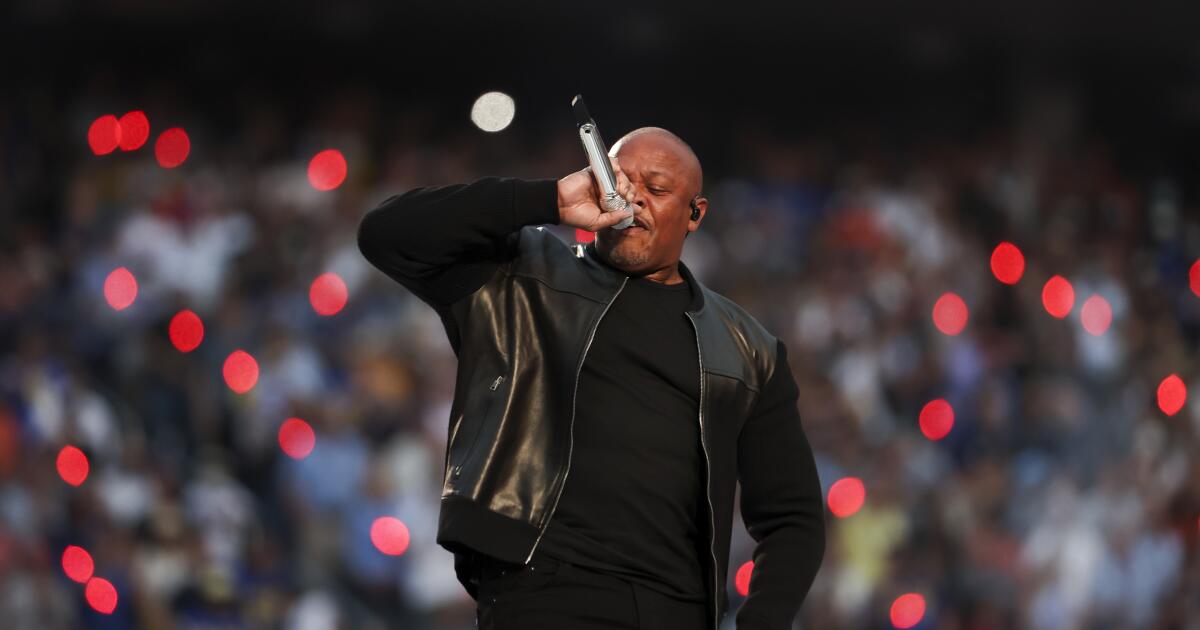 Eminem, Dr. Dre to play Super Bowl 2022 halftime show - Los Angeles Times