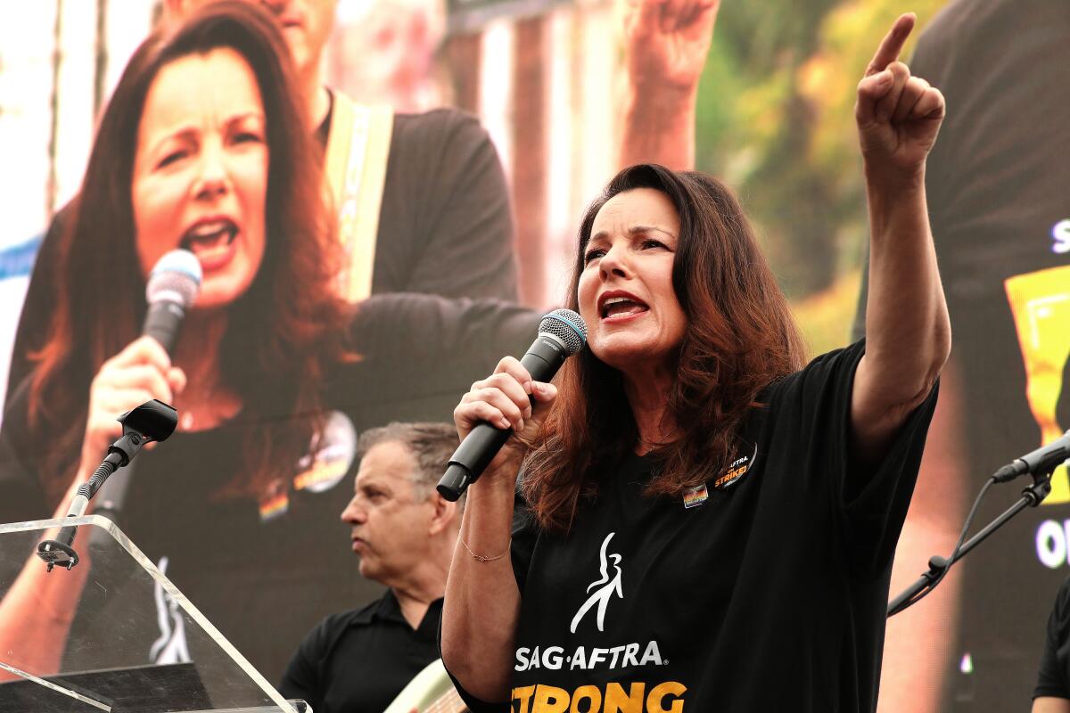 SAG-AFTRA President Fran Drescher