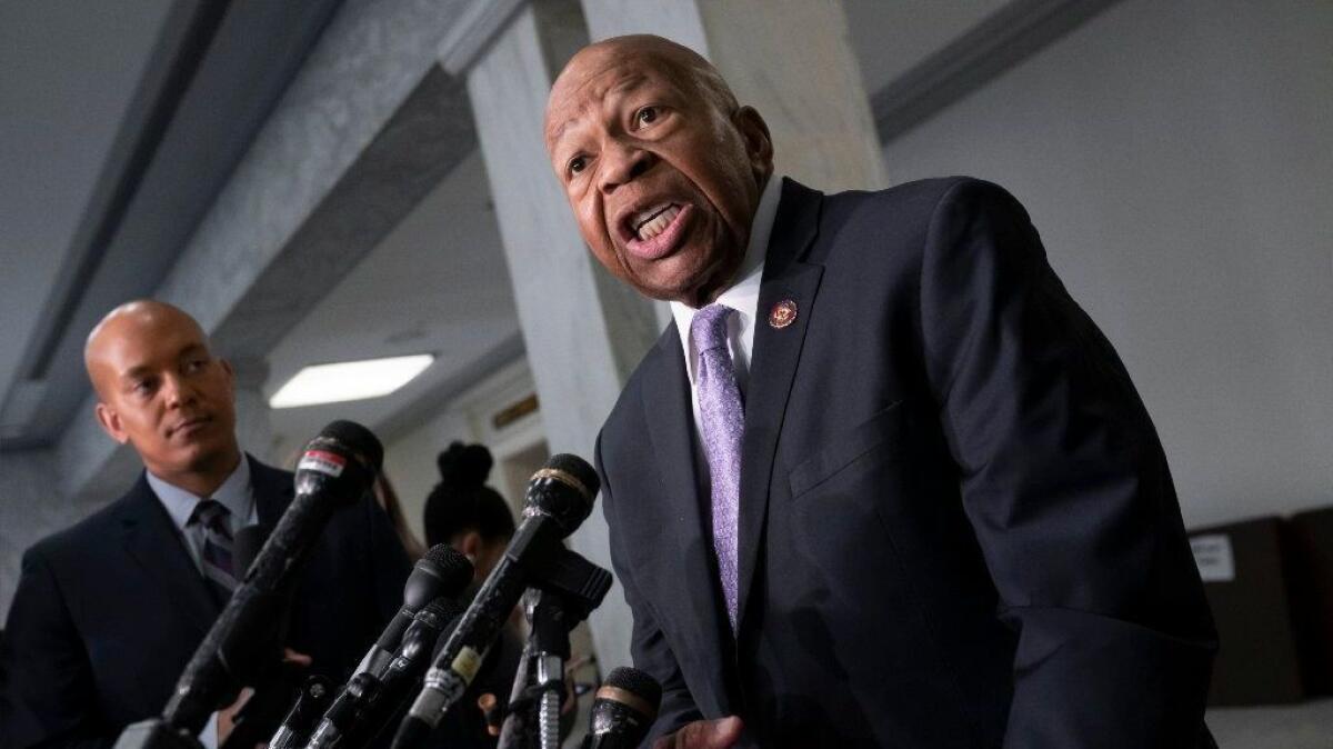House Oversight and Reform Committee Chairman Elijah E. Cummings (D-Md.).