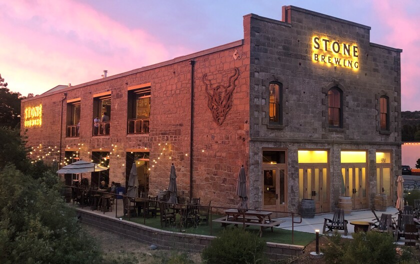 Stone Brewing's Napa location, which has been closed.