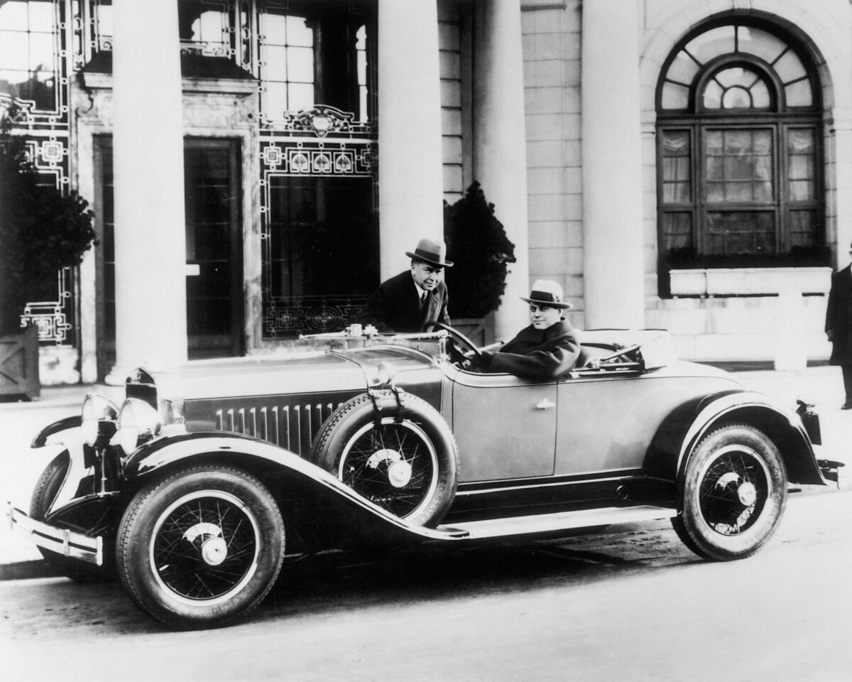 The 1927 Buick LaSalle Series 303. Designed by Harley Earl, LaSalle automobiles were manufactured by Cadillac, but were smaller and priced lower than Cadillacs.