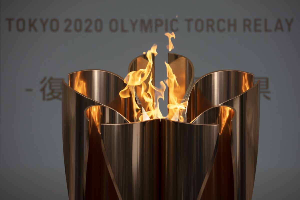 Olympics Tokyo Flame