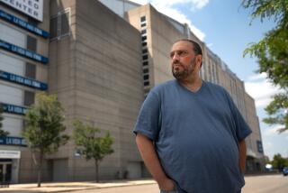 Chicago, Illinois—July 19, 2024--Hatem Abudayyeh is a long-time Palestinian activist and organizer who is preparing for the march on the Democratic National Convention, which will be held at the United Center on the west side of Chicago in August. Abudayyeh visits the United Center, where the DNC protests will be held if he is successful in a legal challenge to allow protests next to the building. (Alex Garcia / For the Times)