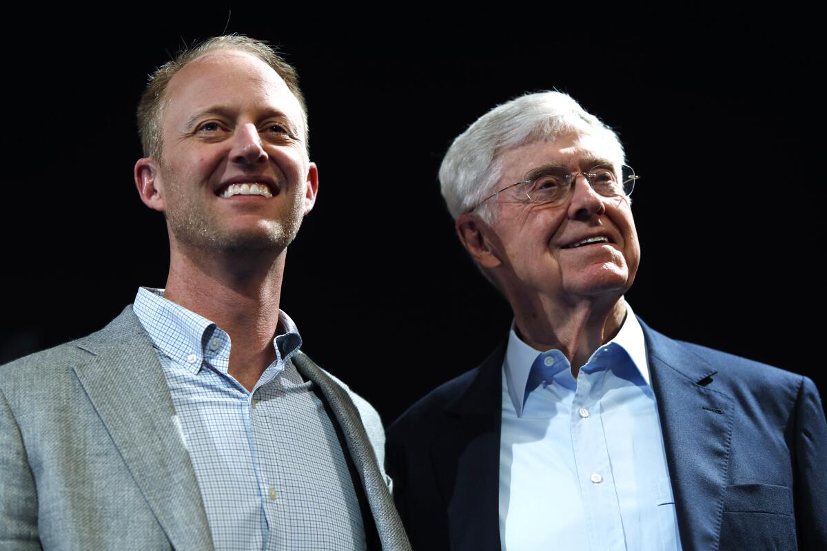 Chase and Charles Koch