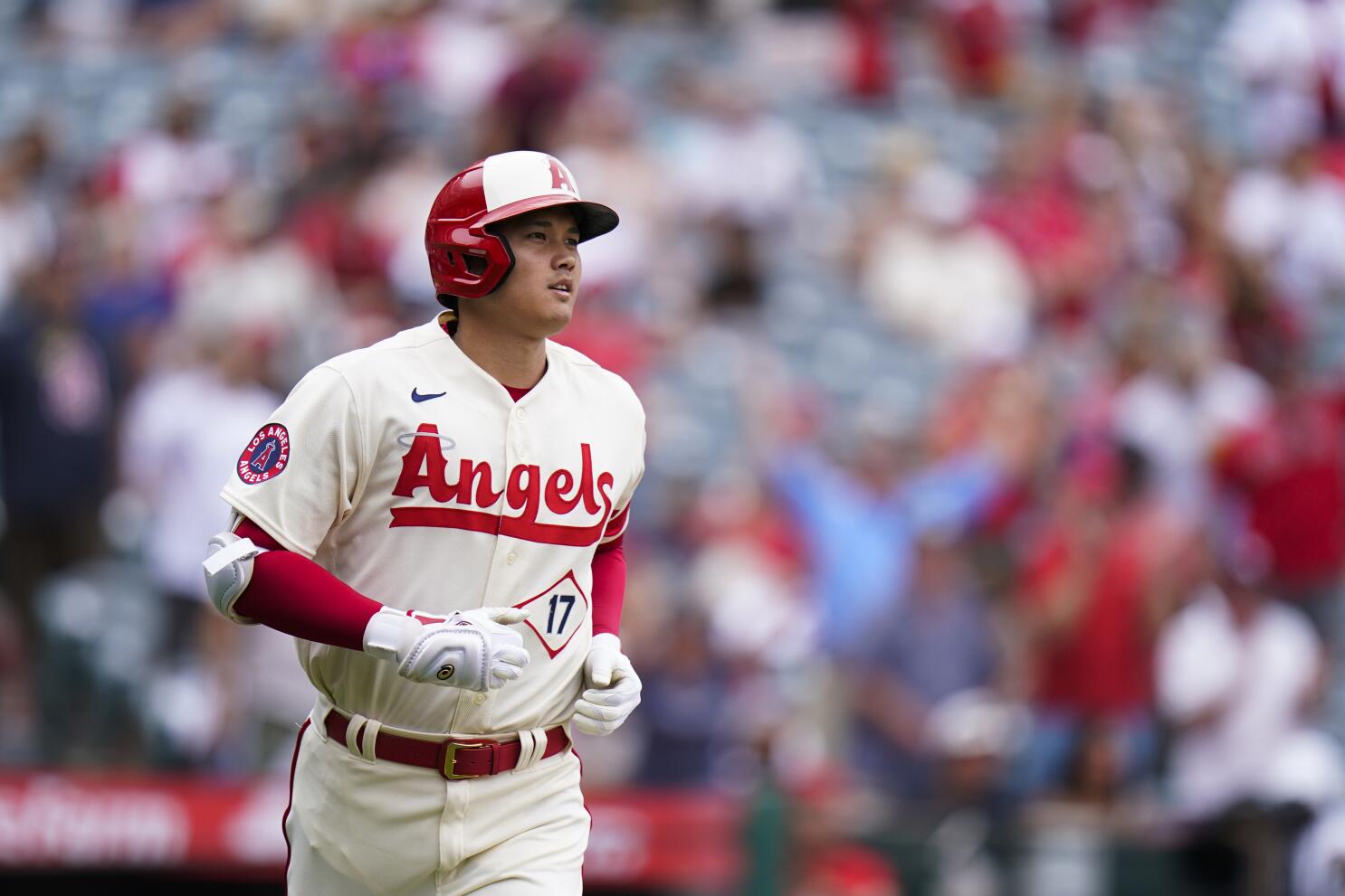Angels overcome Ohtani's rough inning for 8-7 win over A's