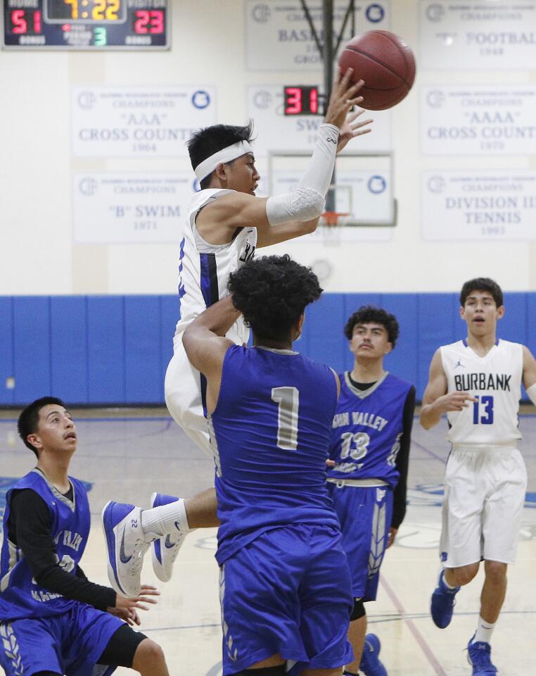 Photo Gallery: Burbank vs. Sun Valley Magnet in first round of Burbank Tournament basketball