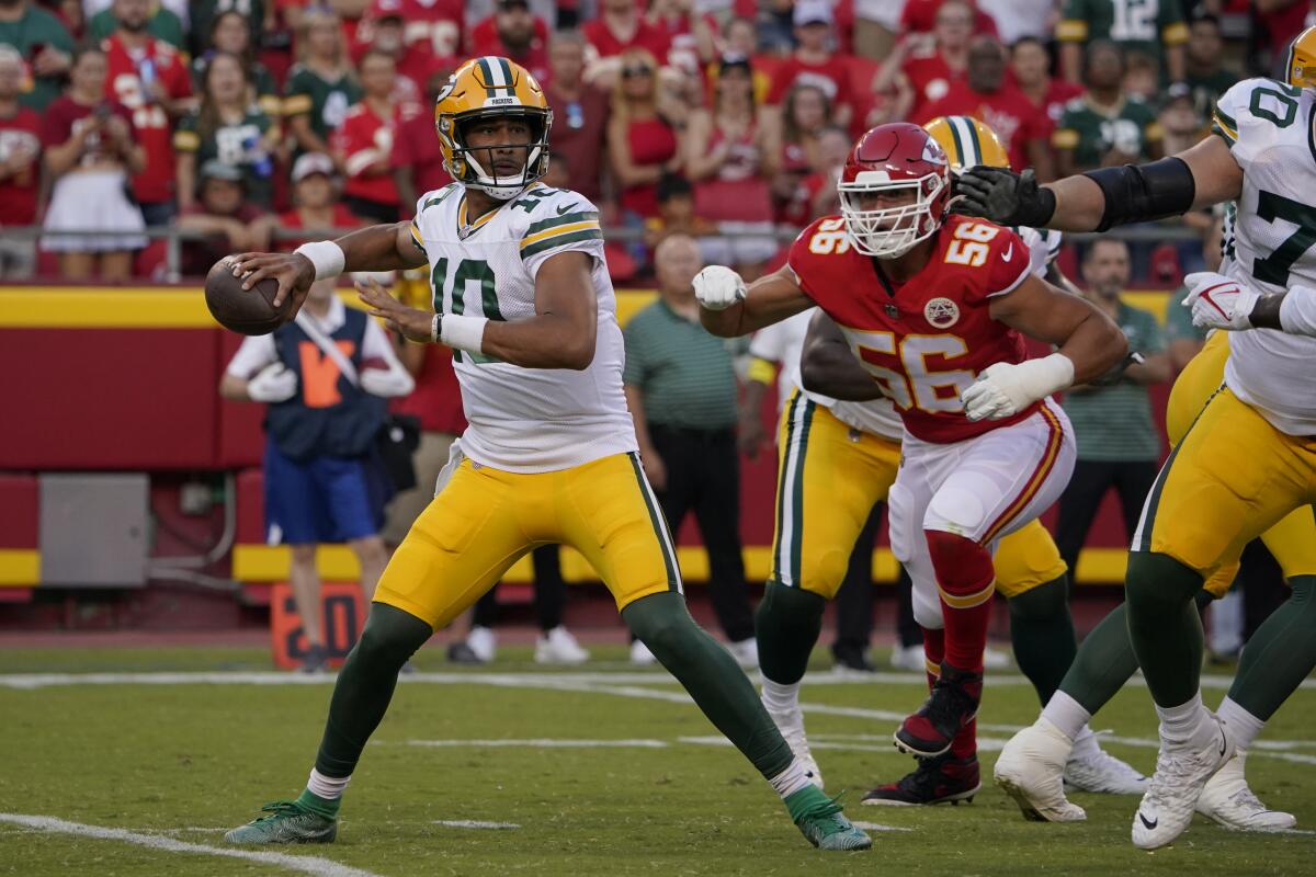 Chiefs honor Dawson, beat Packers 17-10 in preseason finale - The