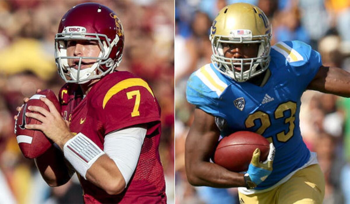 Matt Barkley and the Trojans will take on Johnathan Franklin and the Bruins on Nov. 17 at the Rose Bowl.