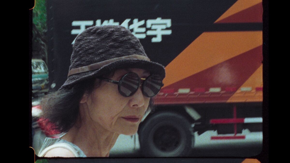 Filmmaker Christine Choy in the movie "The Exiles."