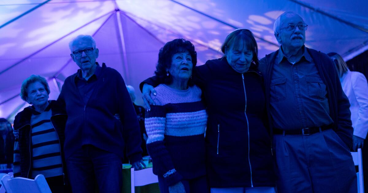 Pasadena Temple community is bigger than ever, a year after Eaton fire took its synagogue