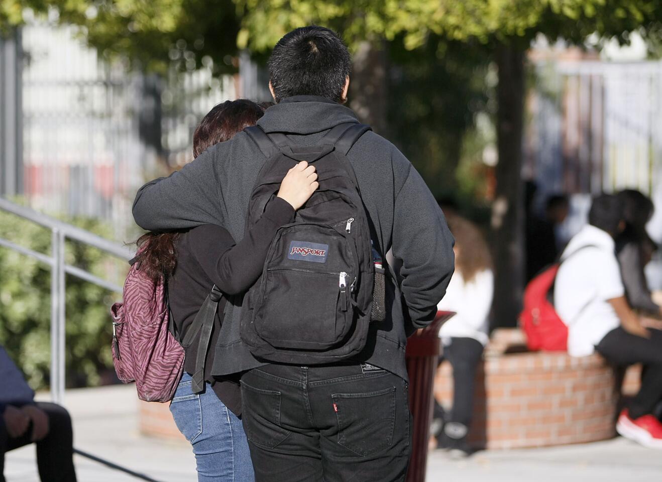 Photo Gallery: Memorials for Roosevelt Middle School student