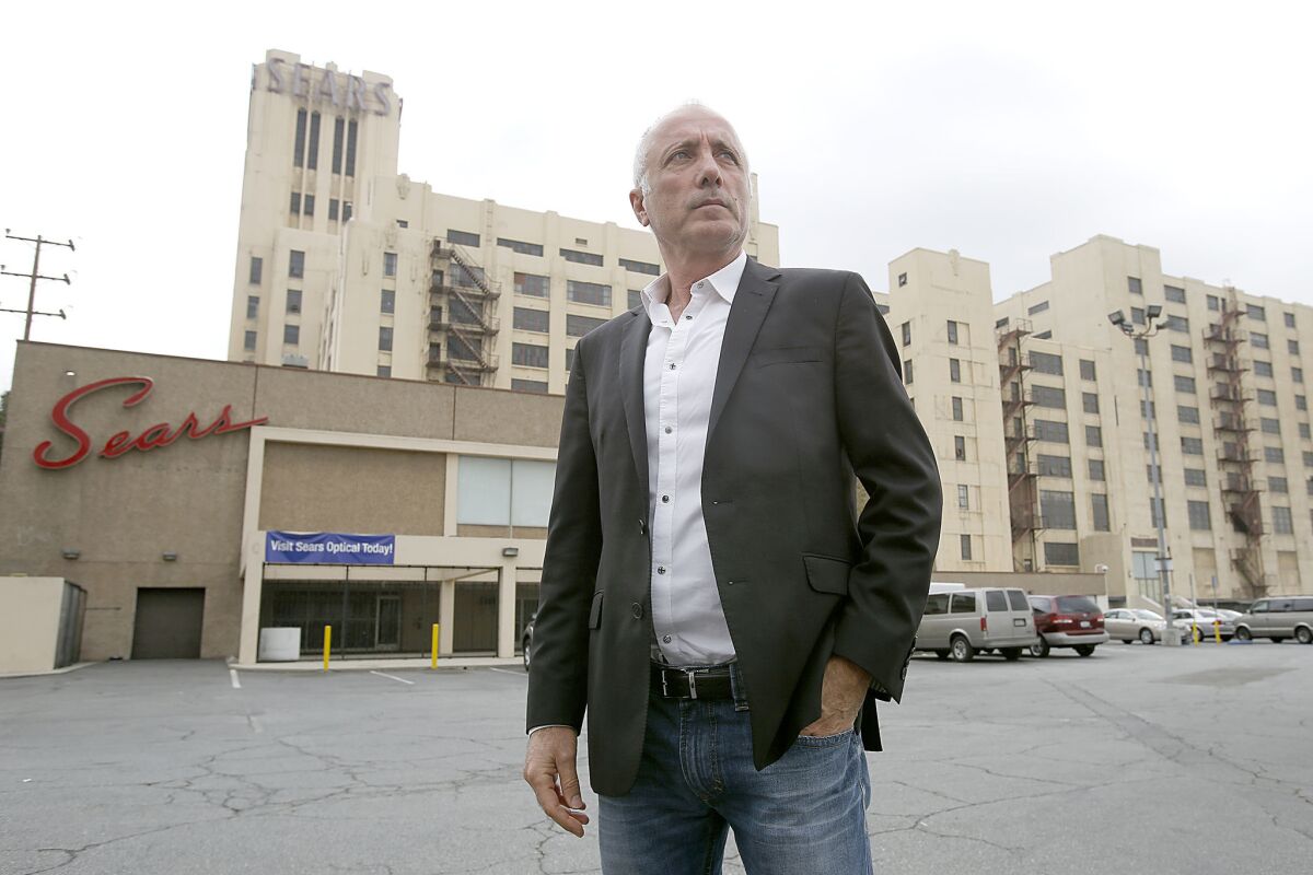 Izek Shomof, who has renovated several office buildings and hotels in L.A.'s historic core, bought the sprawling nine-story Sears complex in Boyle Heights.
