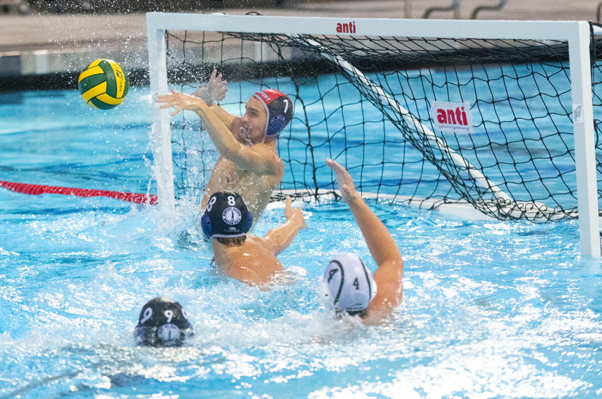 Connor Block Newport Harbor, Corona del Mar will meet for CIF water polo title - Los ...