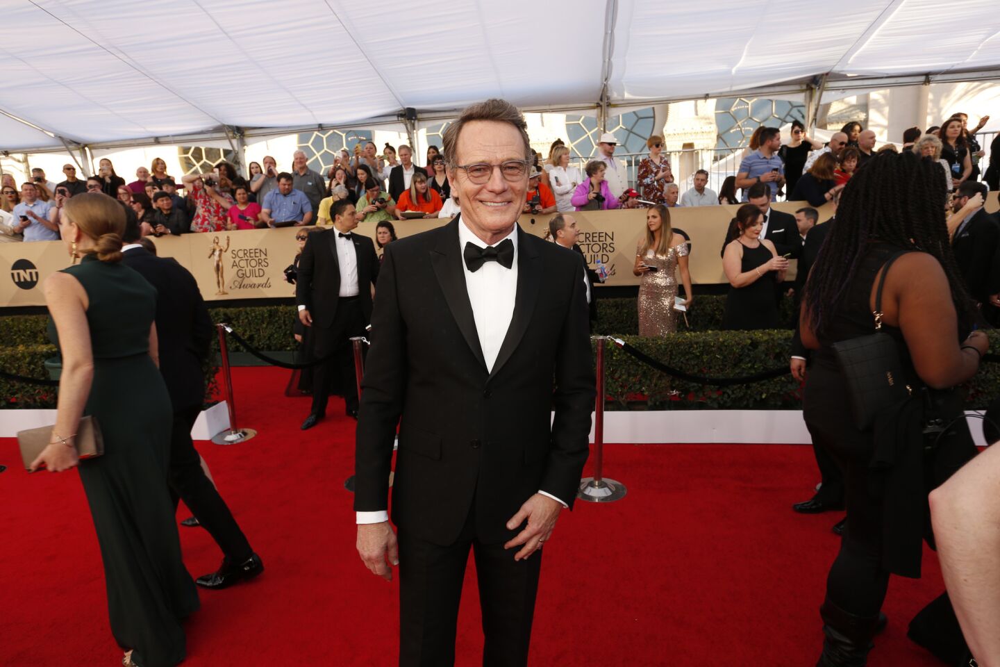 Bryan Cranston is a nominee for "All the Way."