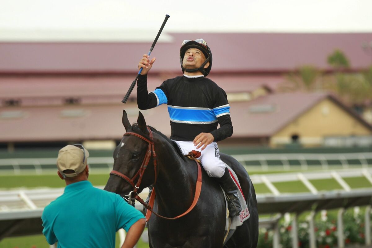 Mike Smith might be the only member of the Del Mar jockey colony to have a mount in the Kentucky Derby.