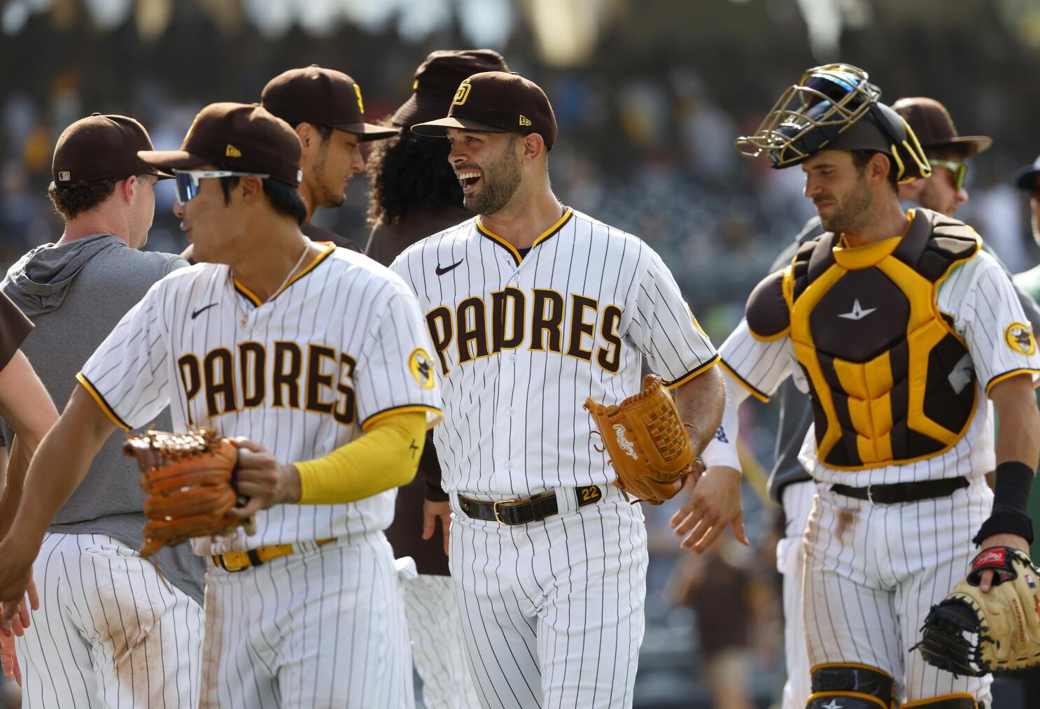 Profar has 4 hits, Padres beat MadBum, Diamondbacks, 10-4