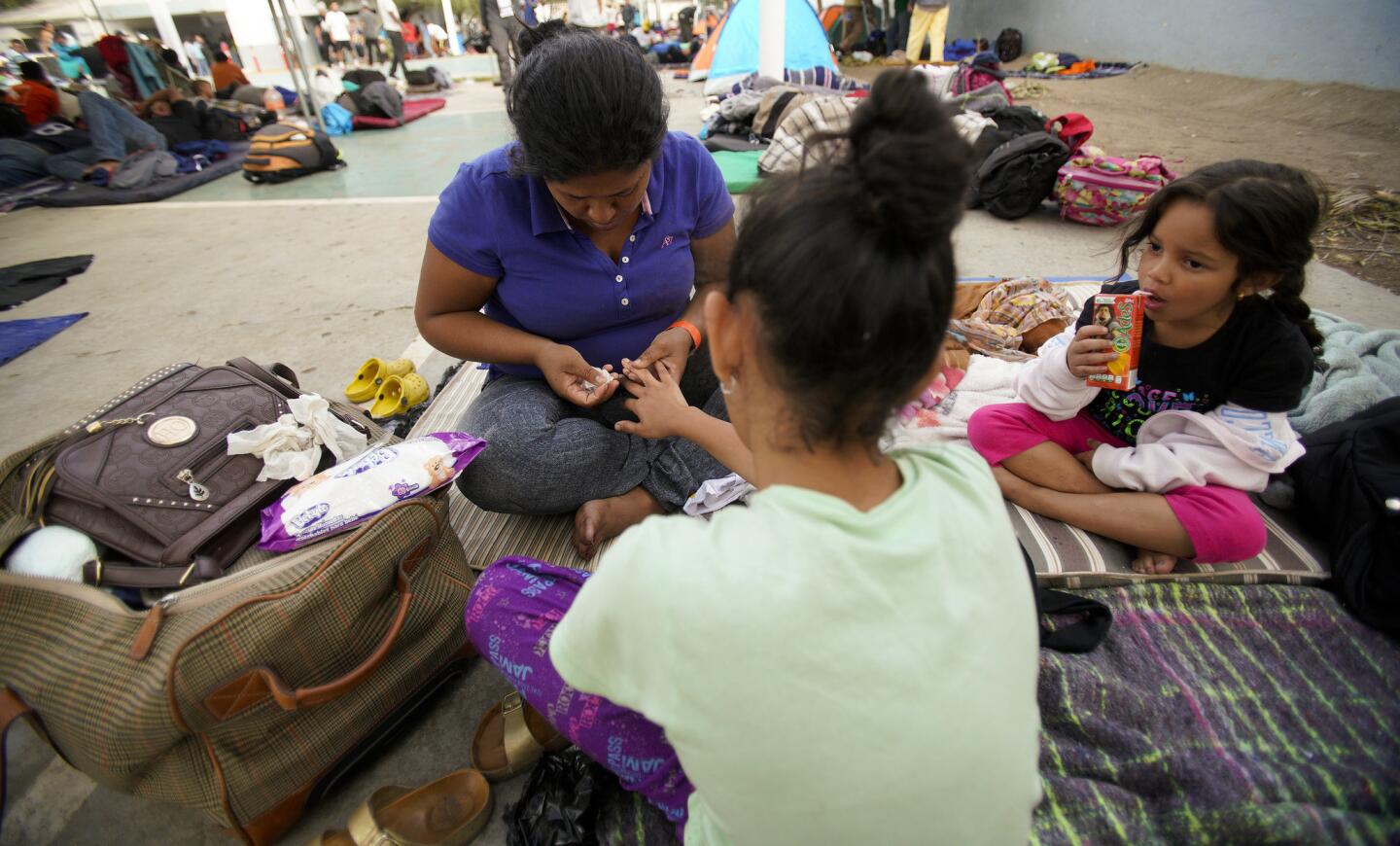 Central American migrant caravan Day-3