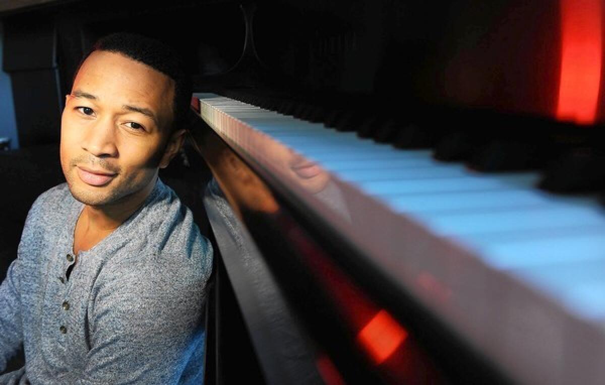 R&B singer John Legend.