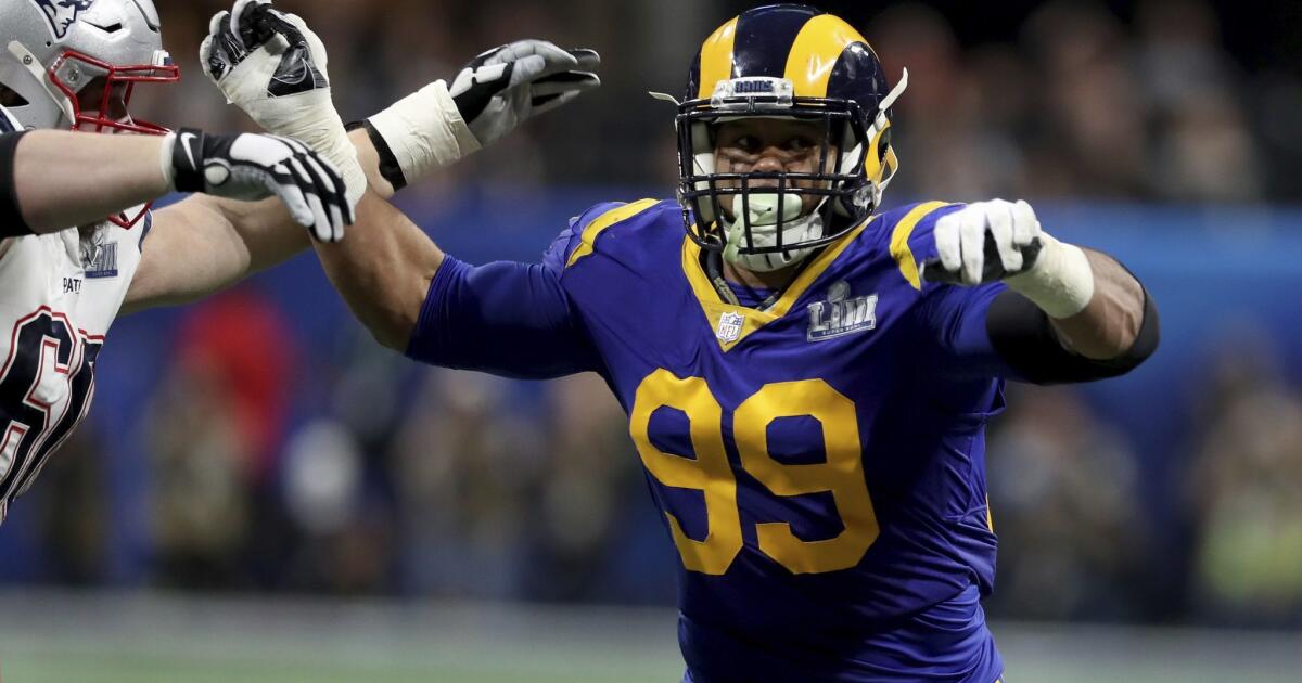 Aaron Donald is unanimous pick for NFL's 2010s all-decade team