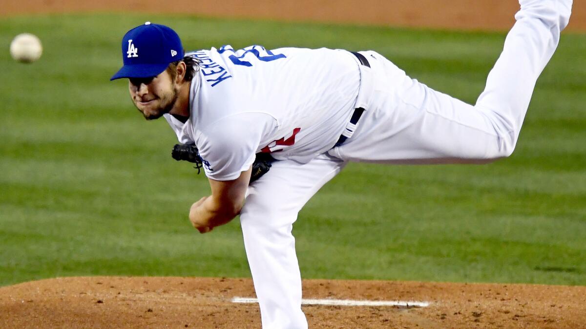 Ace Clayton Kershaw and the Dodgers could get a favorable draw in the playoffs if they win their fifth consecutive NL West title.