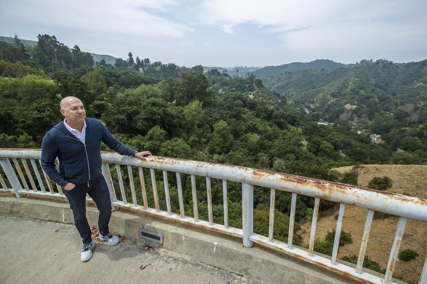 Gary Safady, the developer of a 58 room hotel, called the Bulgari Hotel in Benedict Canyon.