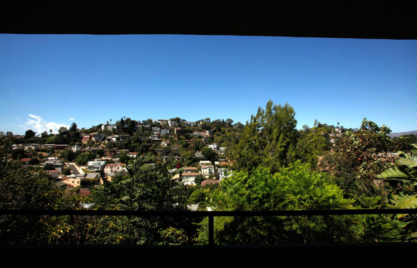 Jay Huguley at home in Silver Lake