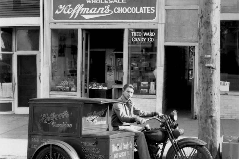 The Ward candy company, 1431 Market St,, San Diego, 1927. (ONE TIME USE)