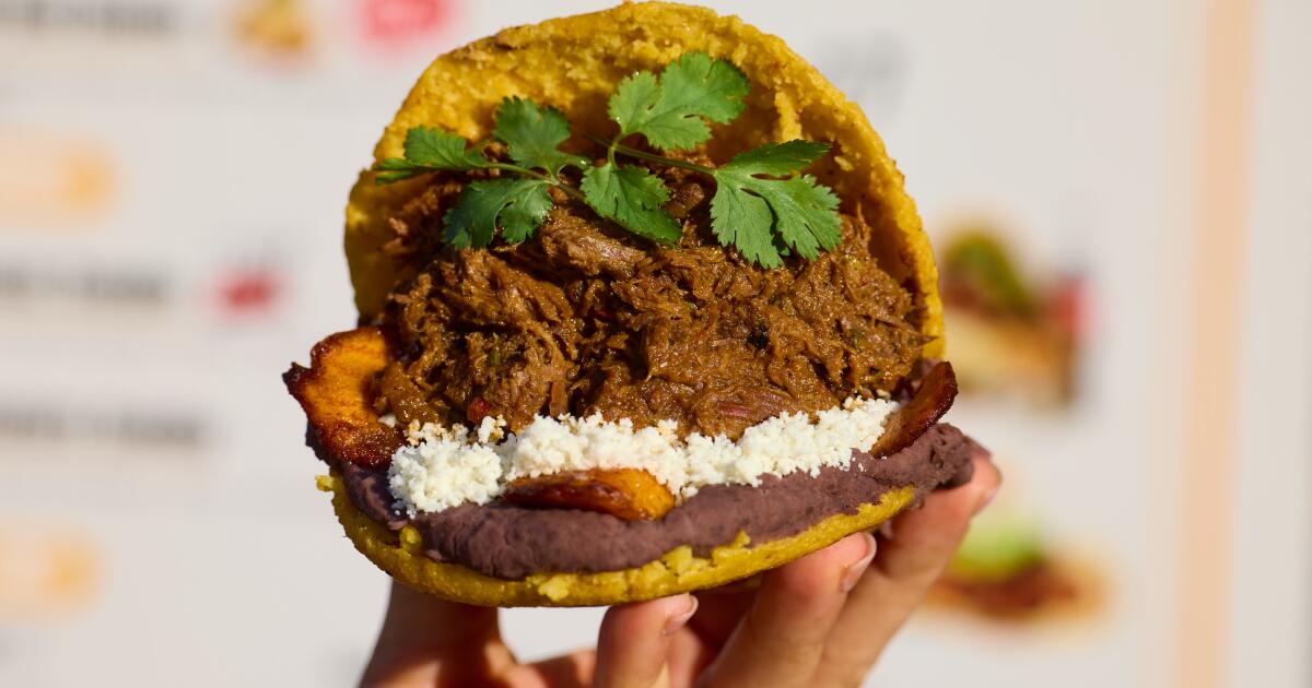 Os melhores lugares venezuelanos e colombianos para arepas em Los Angeles