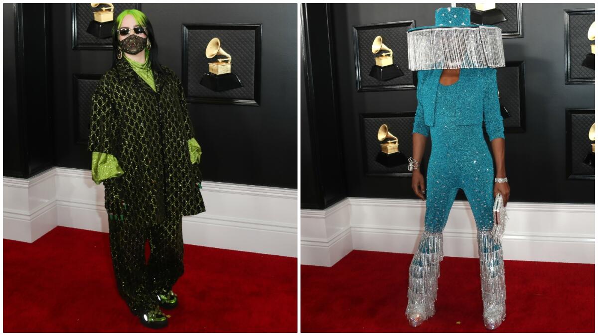 Delightful fashion details at the 2020 Grammy Awards