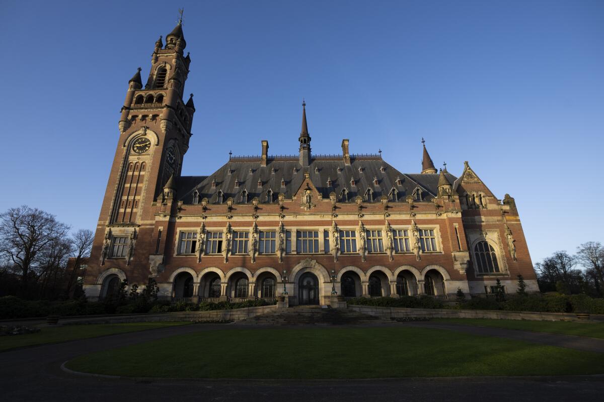 The Peace Palace houses the U.N.'s International Court of Justice.