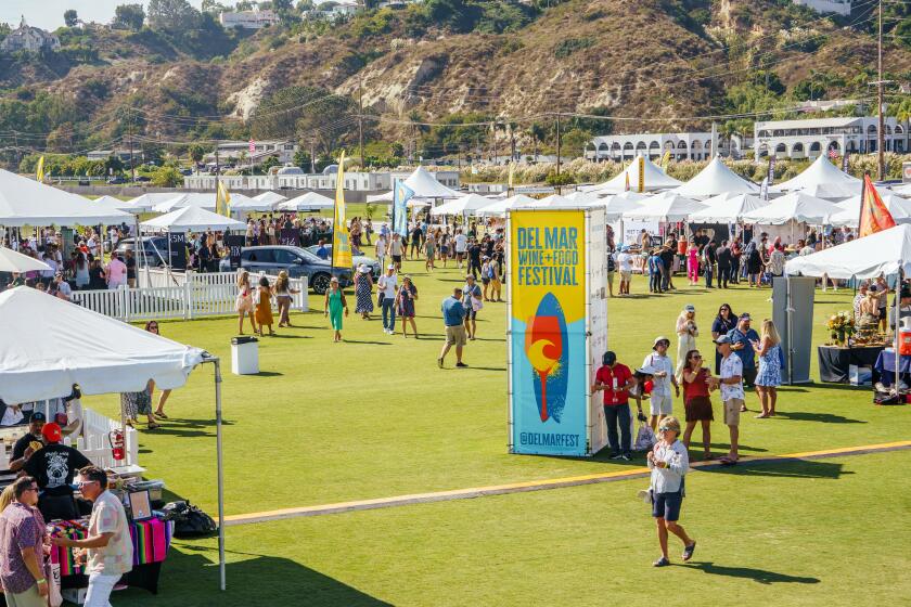 Last year marked the debut of the Del Mar Wine + Food Festival.