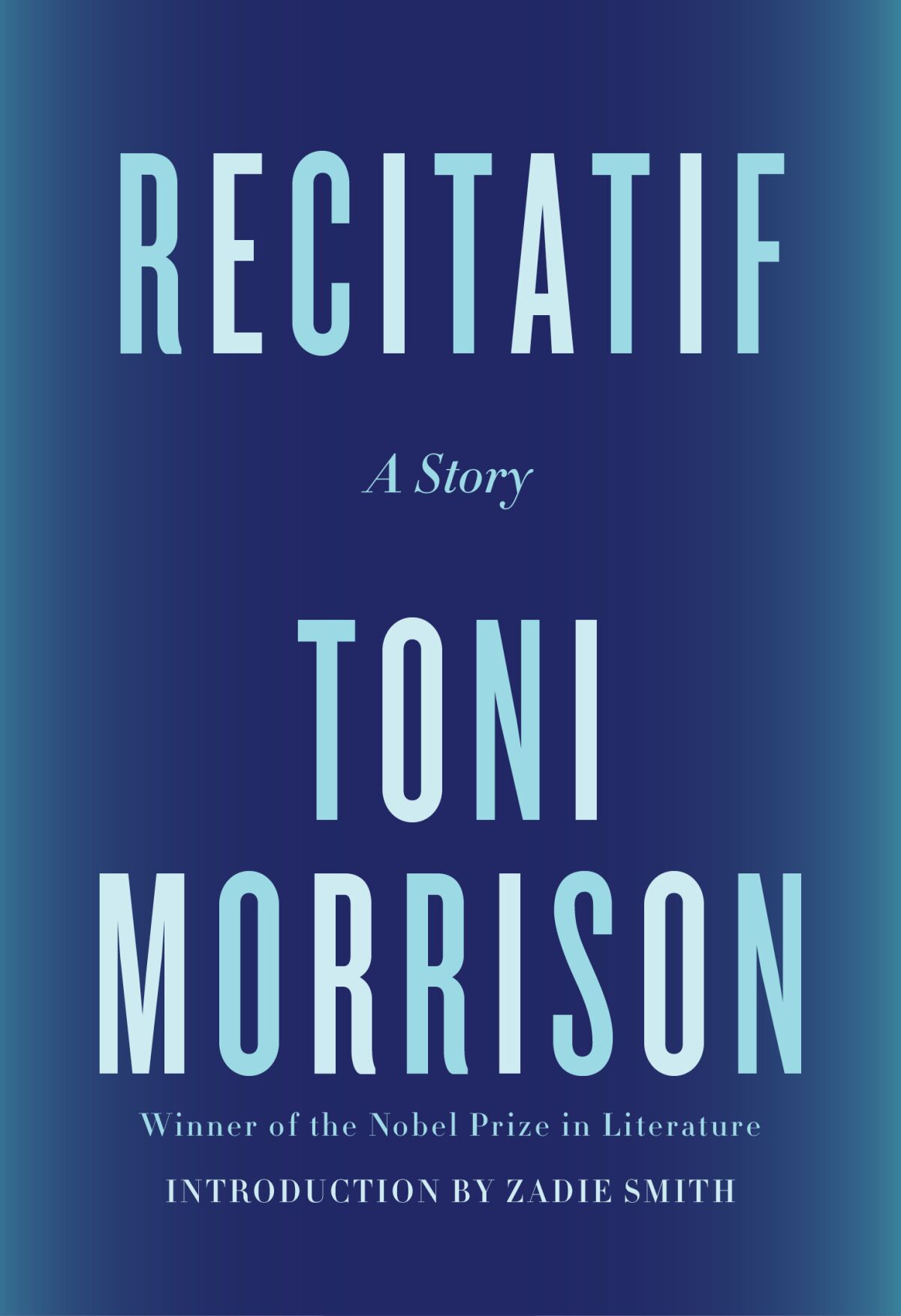 "Recitatif," by Toni Morrison