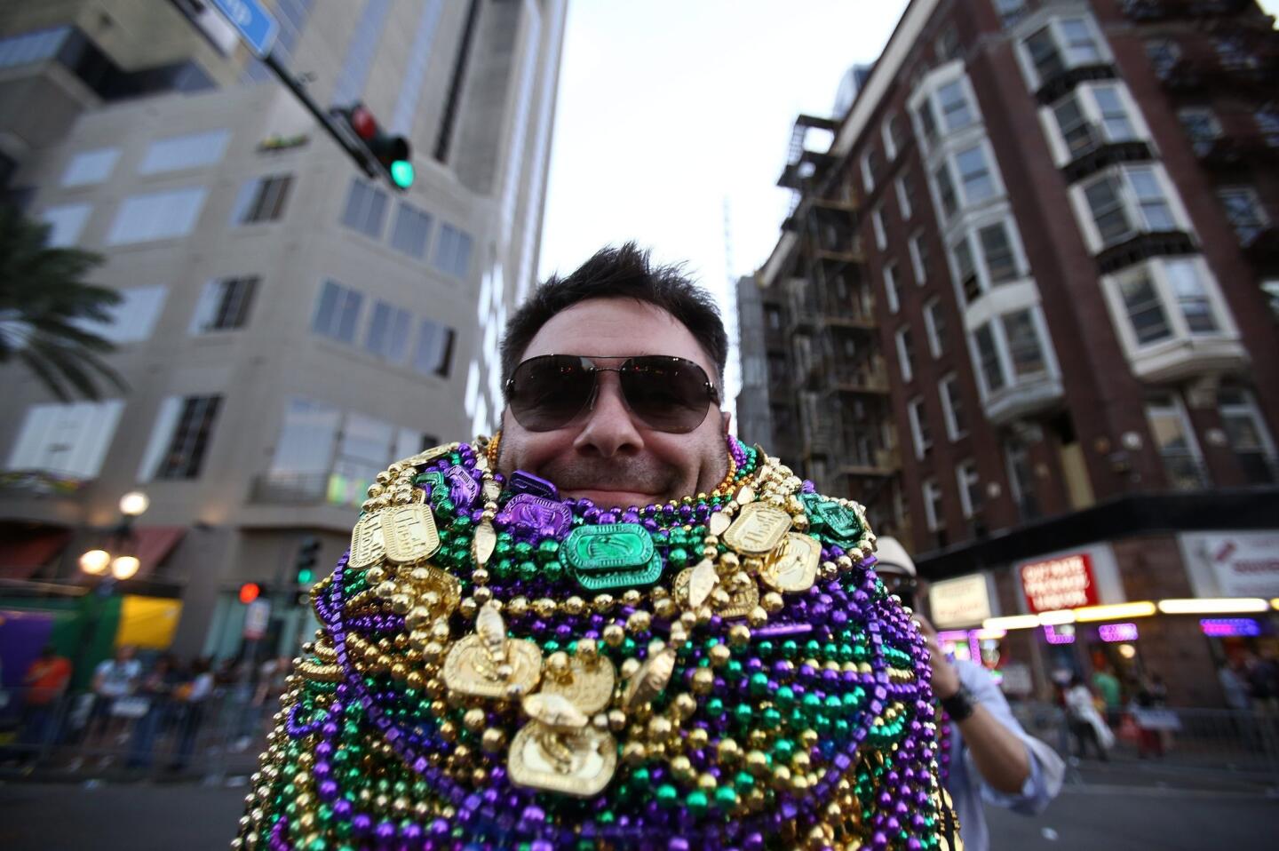 Mardi Gras celebrations in New Orleans
