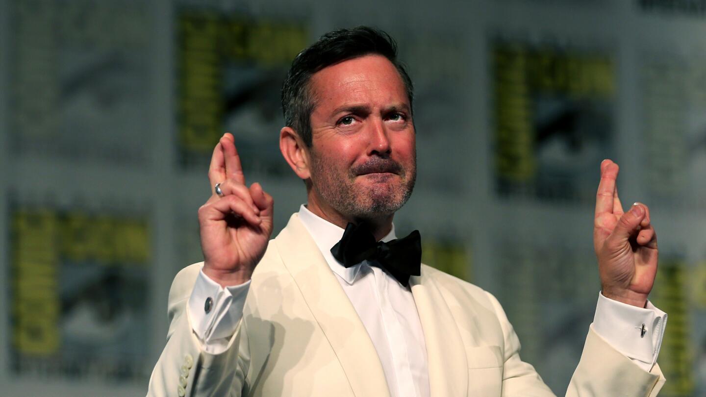 Comedian Thomas Lennon jokingly tells the crowd toward the end of the three-hour Will Eisner Comic Industry Awards, "By the way, the [Comic-Con exhibition] hall is about to open in about eight minutes. So you can go right back to the floor."