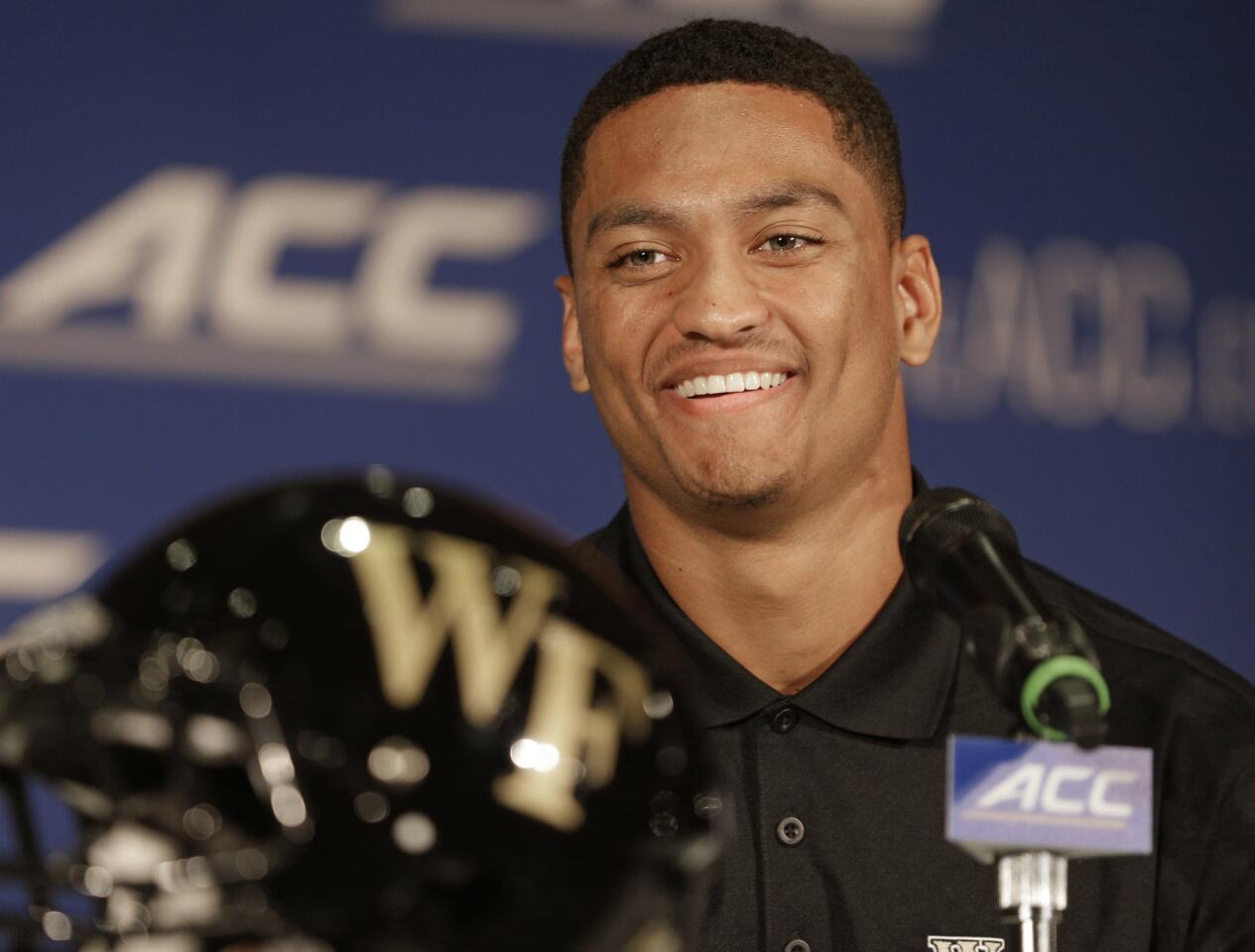 Wake Forest CB Kevin Johnson