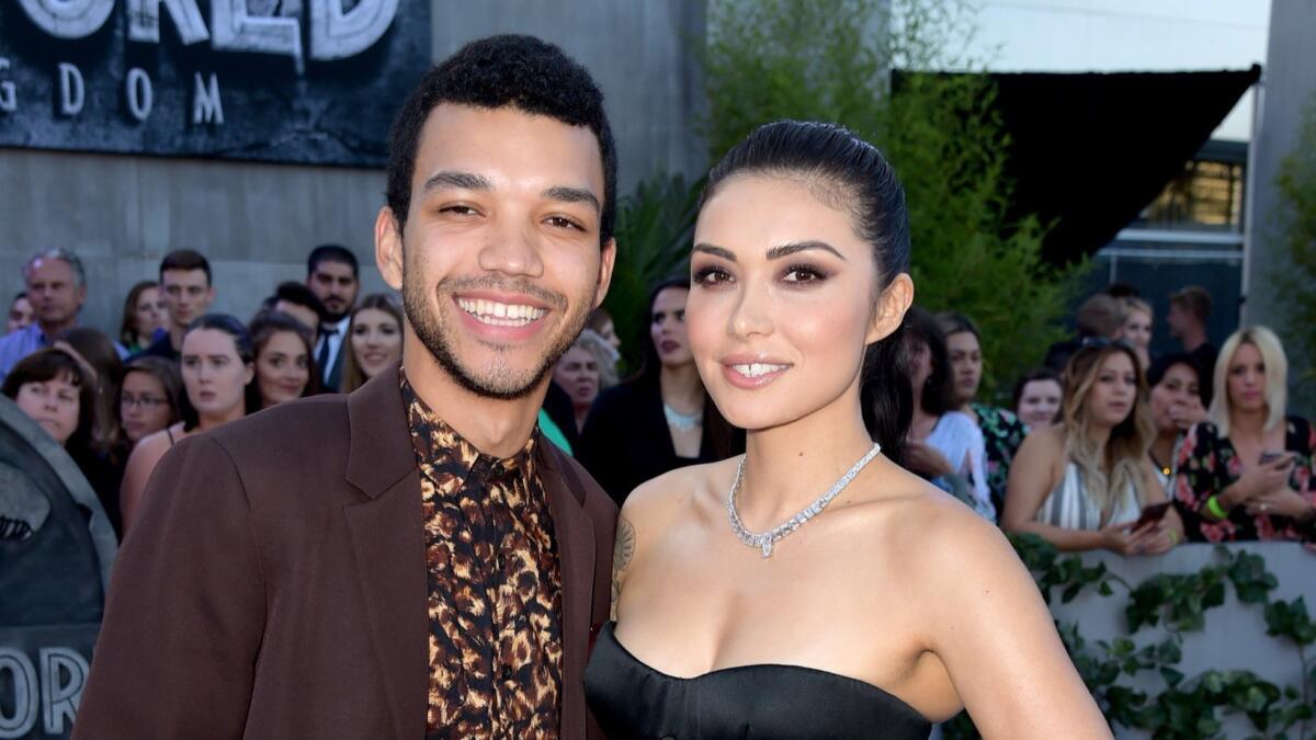 Justice Smith and Daniella Pineda