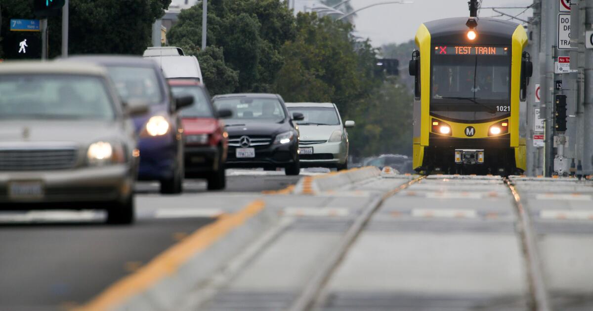 Heads up! More frequent Expo Line testing between Palms and SaMo