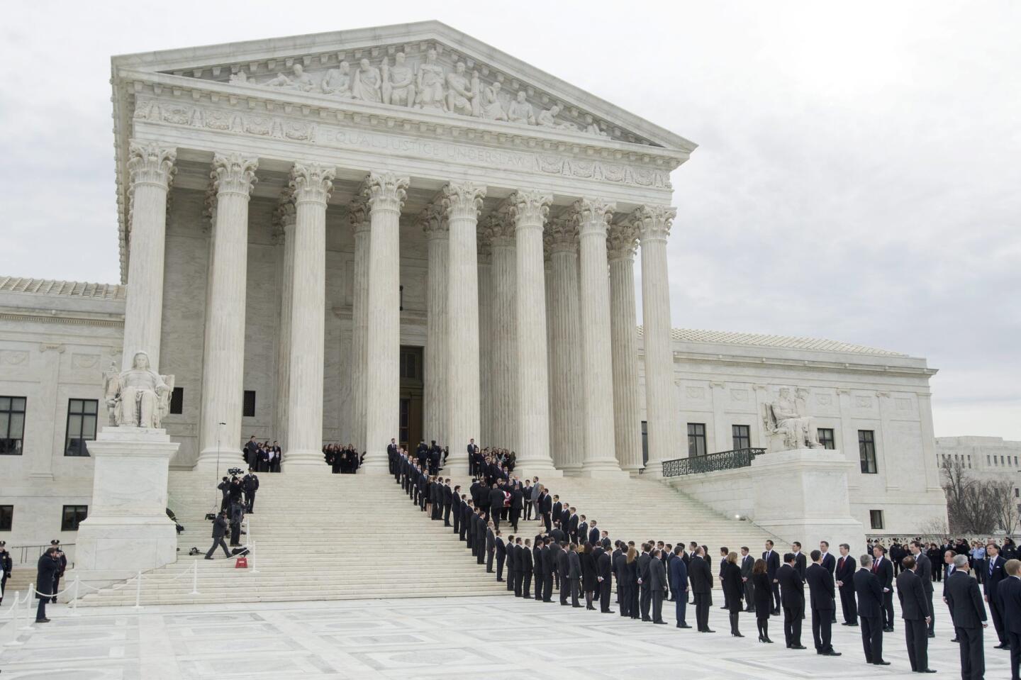 Supreme Court pays respects to Justice Antonin Scalia