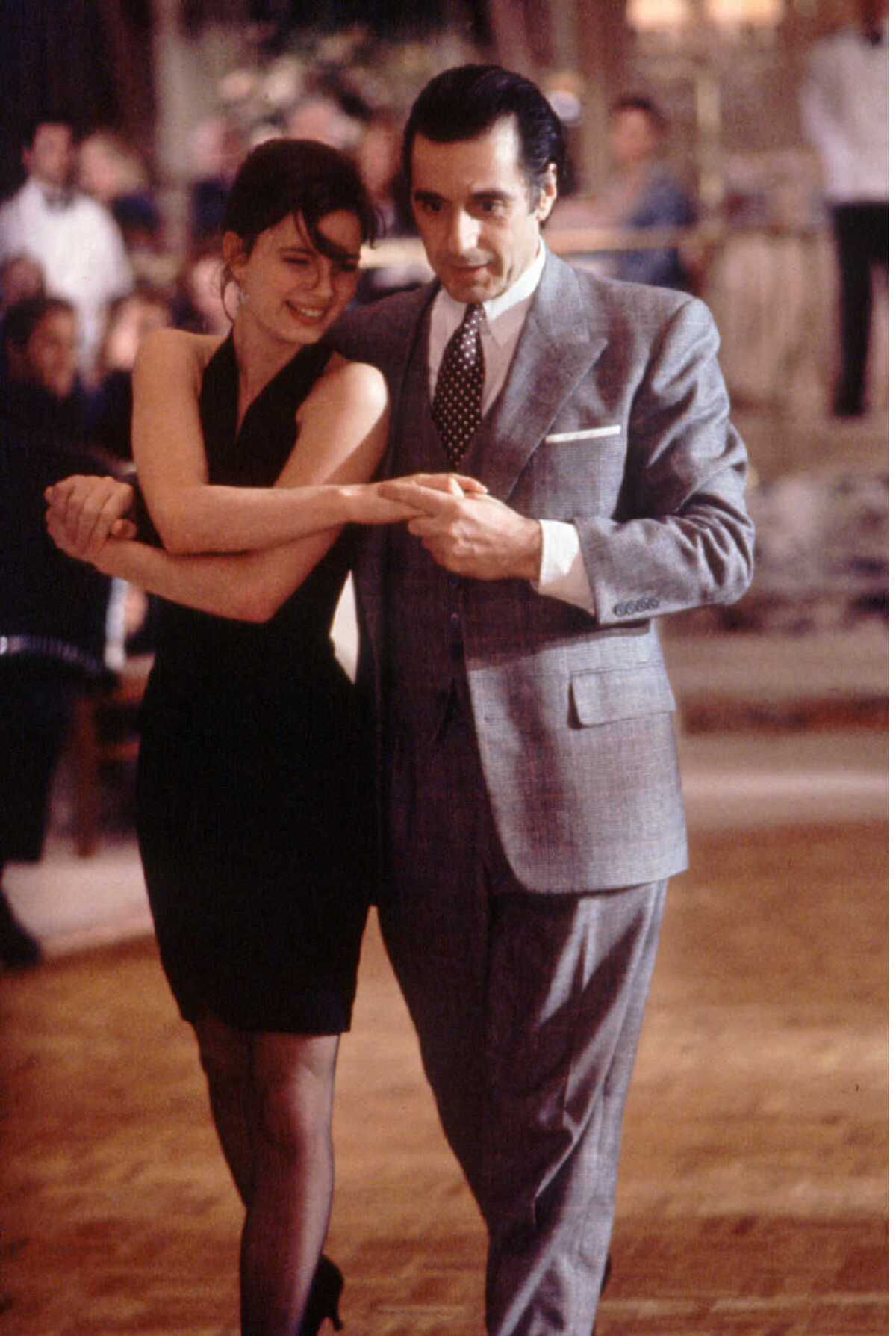 Al Pacino and Gabrielle Anwar in a scene from "Scent of a Woman."
